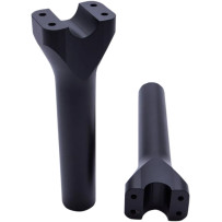 Assault Handlebar Risers — 20.5 cm rise, 32 mm clamp, black matte