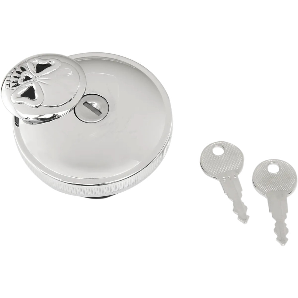 Screw-In Locking Skull Gas Cap Screw-In Locking Skull Gas Cap