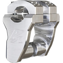 Patriot Series Pivoting Handlebar Risers — 2" rise, 1" clamp, machined