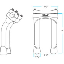 Murdock Handlebar Riser