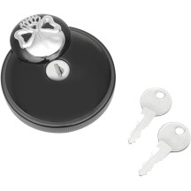 Screw-In Locking Skull Gas Cap