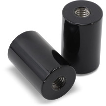 Kage Fighter Elevadores de manillar — 50.8 mm (2") de elevación, 32 mm (1-1/4") abrazadera, Negro brillante