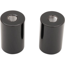Kage Fighter Elevadores de manillar — 50.8 mm (2") de elevación, 32 mm (1-1/4") abrazadera, Negro brillante