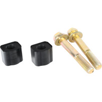 Riser Extensions — 1 in rise, 1/2-13 thread, pair, black anodized