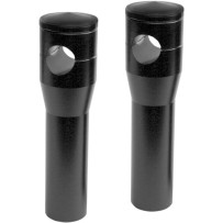 Elite Custom Billet Aluminum Risers — 15 cm (6") rise, 25.4 mm (1") clamp, black anodized