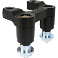 Street Glide Riser Adapter — Rise 2-3/8" , Pullback 1-5/8" , 1/2-13 thread