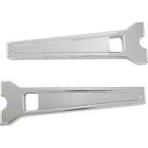 Performance Risers — Rise 25.5 cm (10\"), Clamp 25.4 mm (1\"), 3.5\" on-center, Chrome
