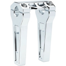 Elevadores de alto rendimiento — abrazadera 32 mm (1-1/4"), elevación 15 cm (6"), cromado