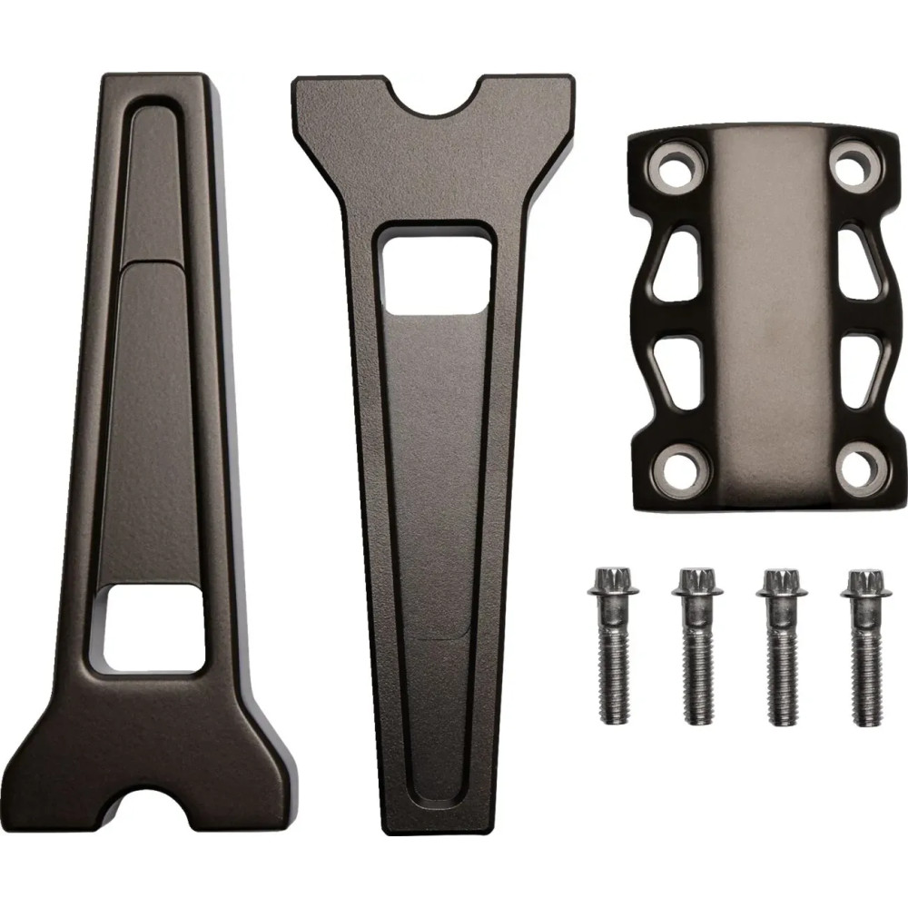 Performance Risers — 25.4 mm (1") clamp, 8" rise, Bronze powder-coated