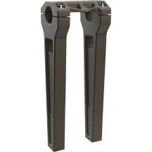 Performance Risers — 25.5 cm (10") rise, 32 mm (1-1/4") clamp, powder-coated bronze