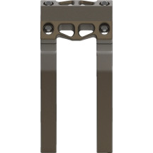 Elevadores de rendimiento — 32 mm (1-1/4\") diámetro de sujeción, 50,8 mm (2\") retroceso, 20,5 cm (8\") elevación