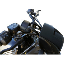 Sportster Riser Kit — Pullback, Black anodized
