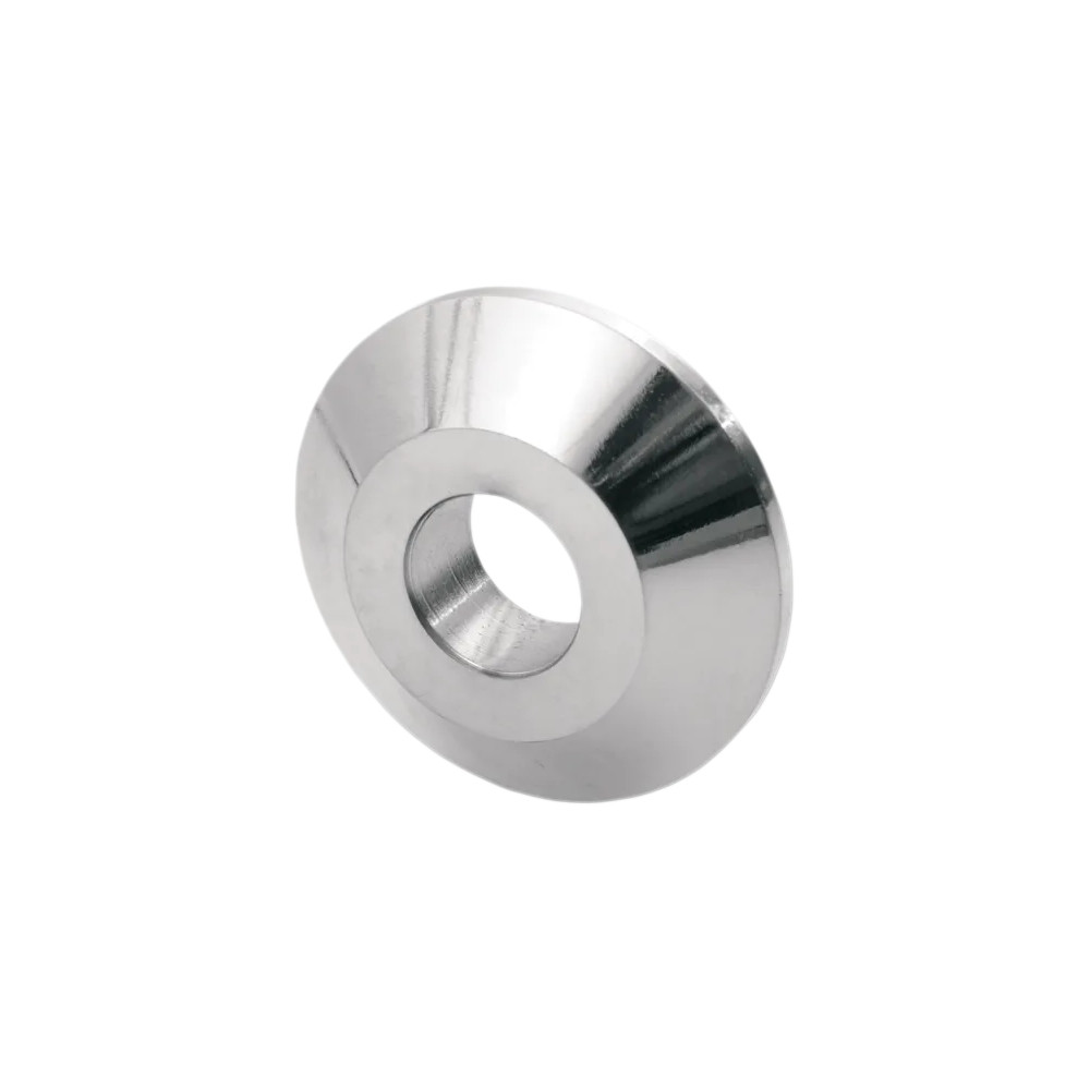 Espaciador de rueda — 19.1 mm (3/4\"), 14.3 mm (0.563\"), delantera derecha, Cromo
