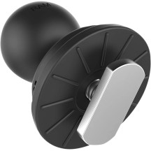 Track Ball™ con anclaje de perno en T — Bola de 1", Negro