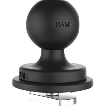 Track Ball™ con anclaje de perno en T — Bola de 1", Negro