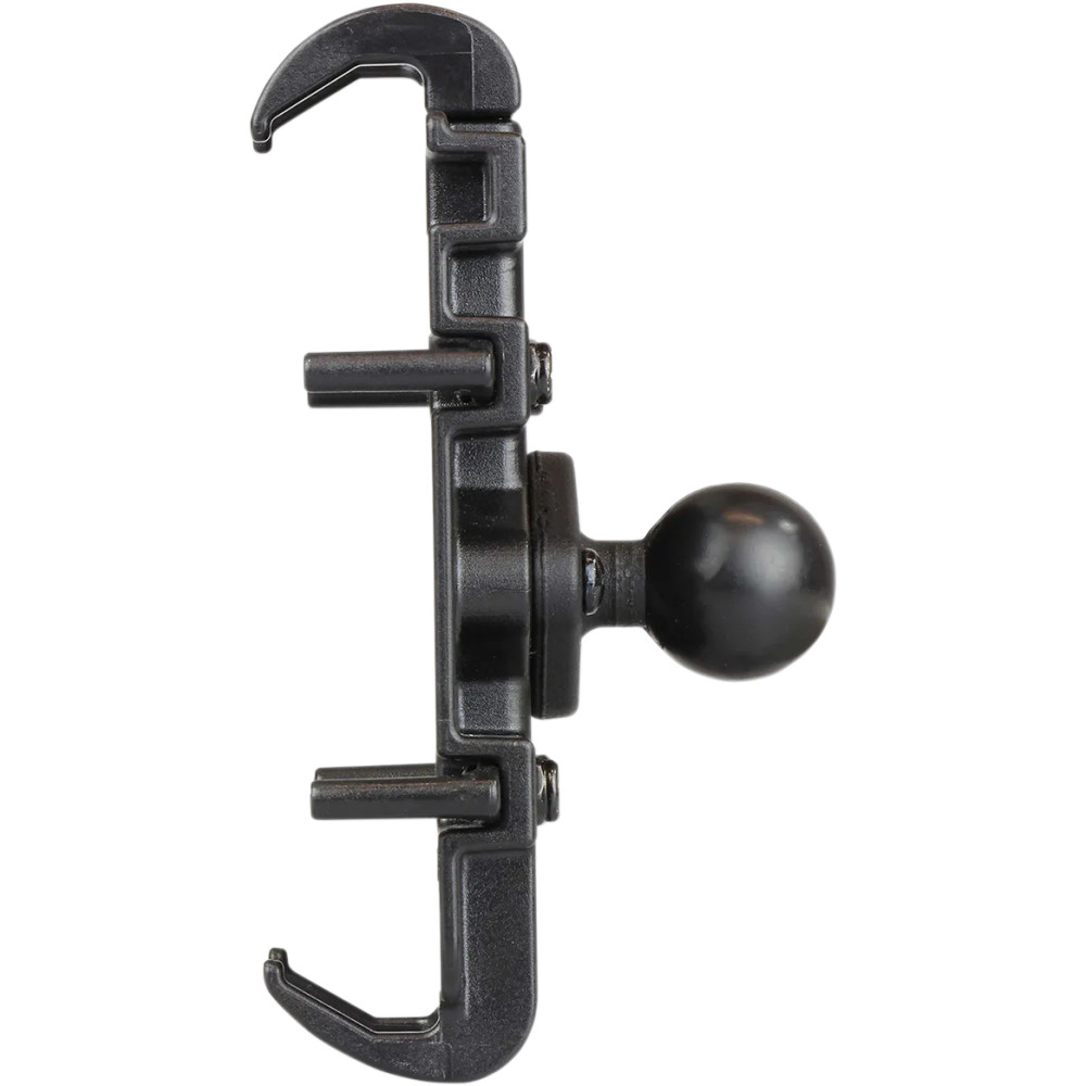 Soporte Quick Grip™ para teléfono con bola — bola de 1", negro, acabado mate