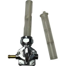 Vacuum Petcock — Chrome, Standard outlet