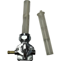 Vacuum Petcock — Chrome, Standard outlet