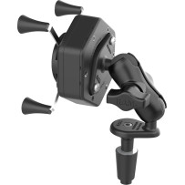 X-Grip® Mount Kit — Fork Stem mount, Black, Powder-Coated