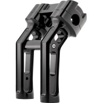 Method Kickback Handlebar Riser — 7" rise, 25.4 mm (1") clamp, black matte