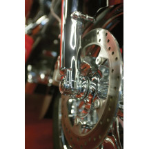 Lower Fork Leg/Axle Caps