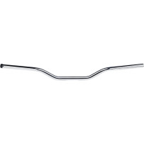 1" Handlebar w/ TBW Plugs — 30.5 in, 1 in clamp, notched for Throttle-By-Wire, Chrome