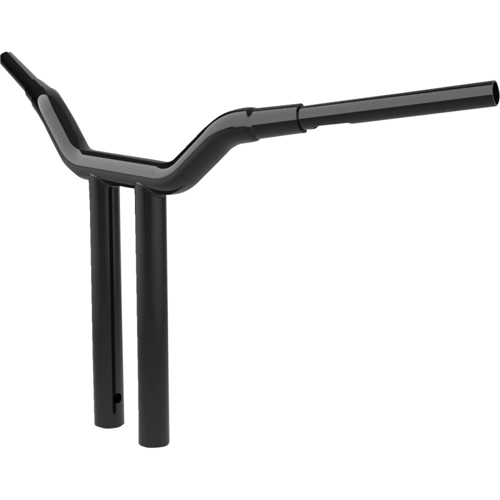 One-Piece Kage Fighter Handlebar — 30-1/2" width, 16" rise, 1-1/2" diameter, Black Gloss