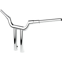Valley T-Bar — 12" rise, 1-1/2" diameter, chrome