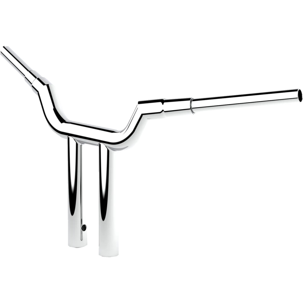 Valley T-Bar — 12" rise, 1-1/2" diameter, chrome