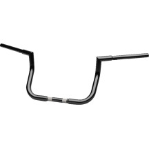 Manillar Twin Peaks Touring 1-1/4" — 1-1/4" diámetro, 35-1/4" ancho, negro brillo