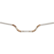 Manillar Moto — 76 cm (30\"), 25.4 mm (1\") diámetro, 12.5 cm (5\") elevación, Plateado