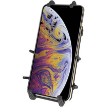 Soporte para teléfono Quick-Grip™ con bola — bola tamaño B, negro