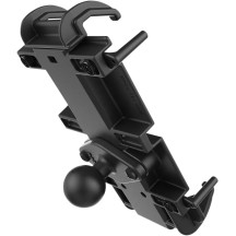 Soporte para teléfono Quick-Grip™ con bola — bola tamaño B, negro