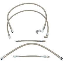 Stainless Steel Braided Oil Line Kit