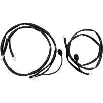Handlebar Wire Harness — 114.5 cm (45"), Black, Harley Davidson®