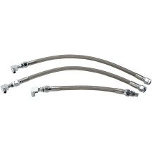 Stainless Steel Braided Oil Line Kit