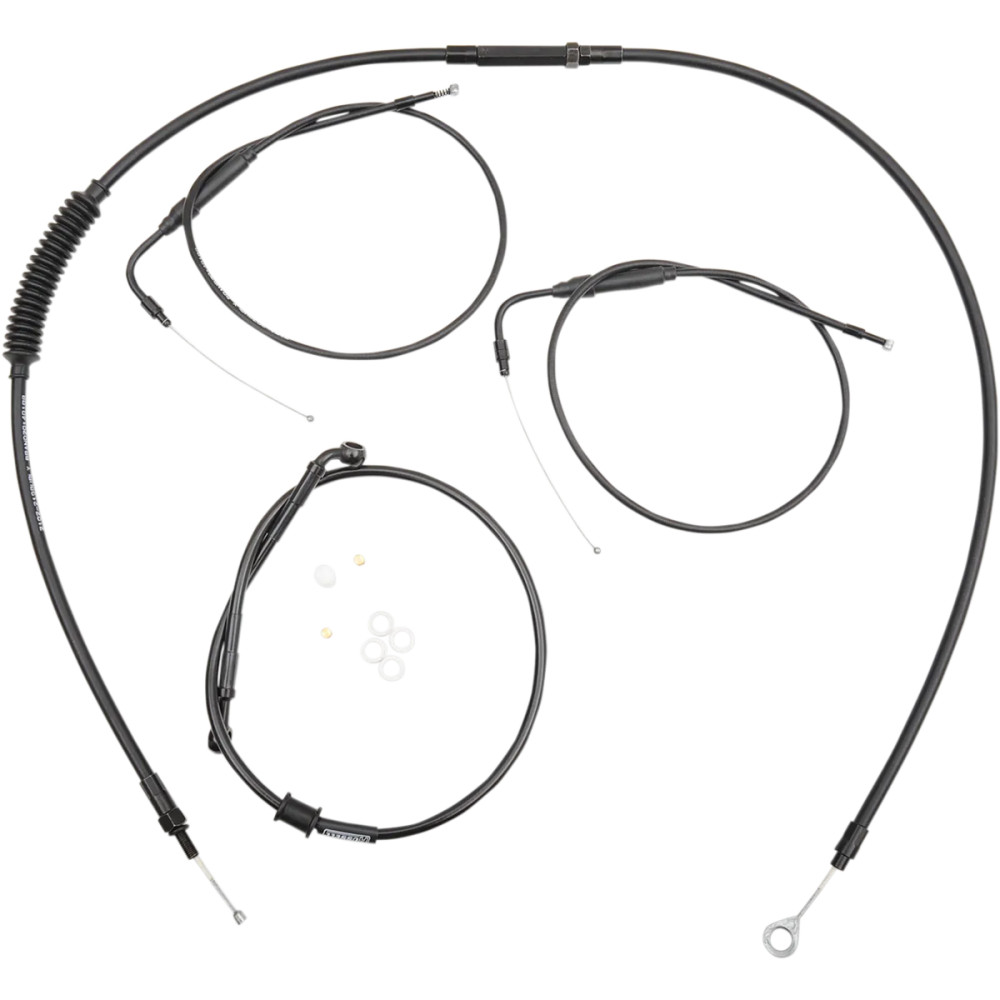 Handlebar Cable and Brake Line Kit for Clubman Handlebars Handlebar Cable and Brake Line Kit for Clubman Handlebars