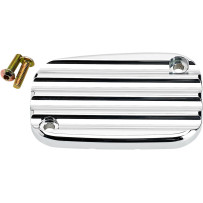 Front Brake Master Cylinder Cover — Finned