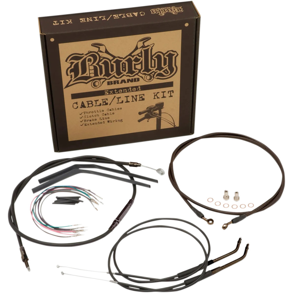 Kit de cables para Jail Bar — Compatible con Jail Bars de 10", sin ABS, Negro