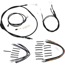 Kit de cables para Jail Bar — Compatible con Jail Bars de 10", sin ABS, Negro