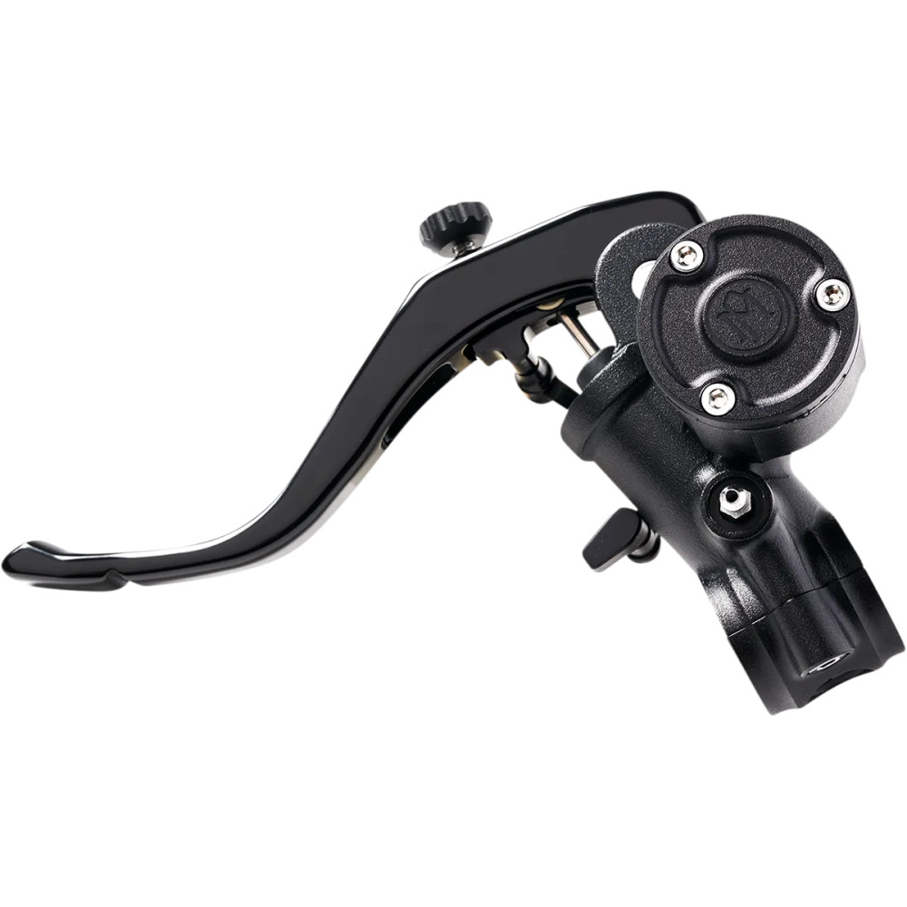 Cilindro maestro radial de embrague — abrazadera 1", diámetro 18 mm, negro anodizado