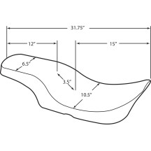 Spoon-Style 2-Up Seat