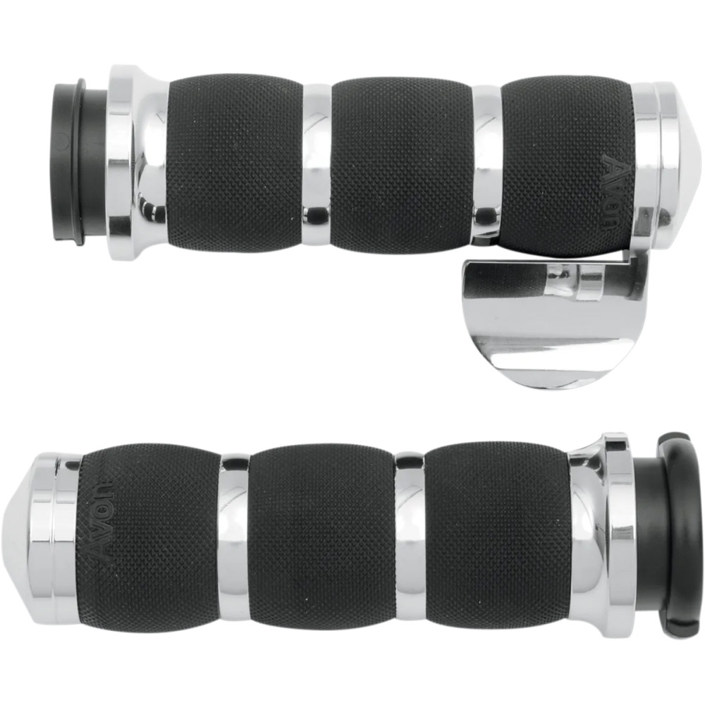 Empuñaduras con Amortiguación de Aire de 3 Anillos — Incluye Throttle Boss
