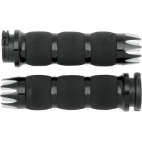 Excalibur Air Cushioned Grips — 25.4 mm (1") diameter, 127 mm (5") length, Black anodized
