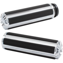 10-Gauge Comfort Grips — 25.4 mm (1") handlebar diameter, Black