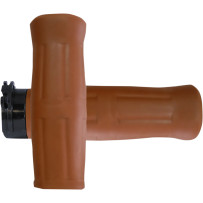 Old School Rubber Grips — 25.4 mm (1\"), 12.7 cm (5\"), Tan