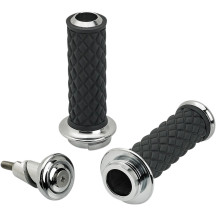 Alumicore Grips — 25.4 mm (1"), 5" length, Black