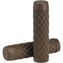 Torker Grips — 25.4 mm (1") handlebar, 12.7 cm (5") length, Chocolate flat