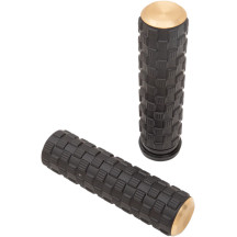 Air Trax Grips — 25.4 mm (1") handlebar, black anodized