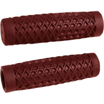 Vans Grips — 25.4 mm (1") handlebar, 12.7 cm (5") length, Red